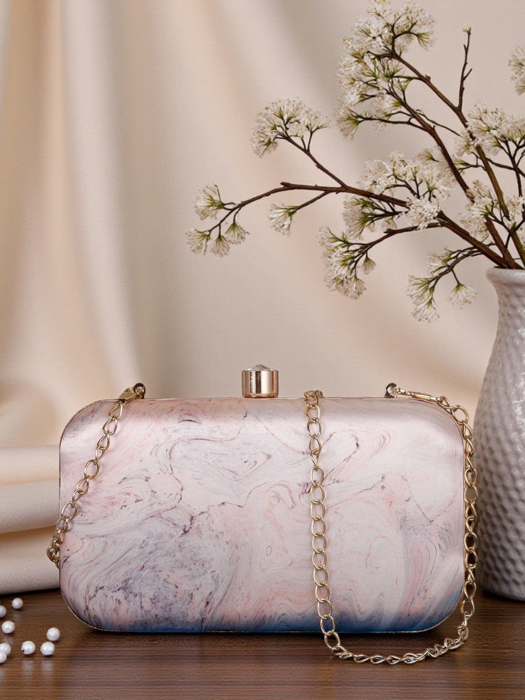 VRPS Printed Clutch | Handcrafted Ethnic Bag | SWIS-490
