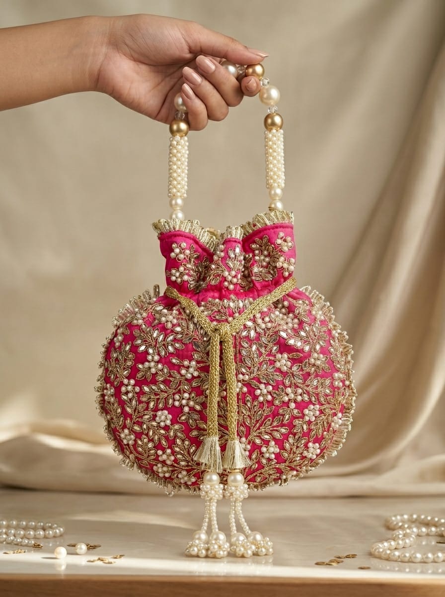 VRPS Potli Bag | Handcrafted Ethnic Bag | SWIS-4909