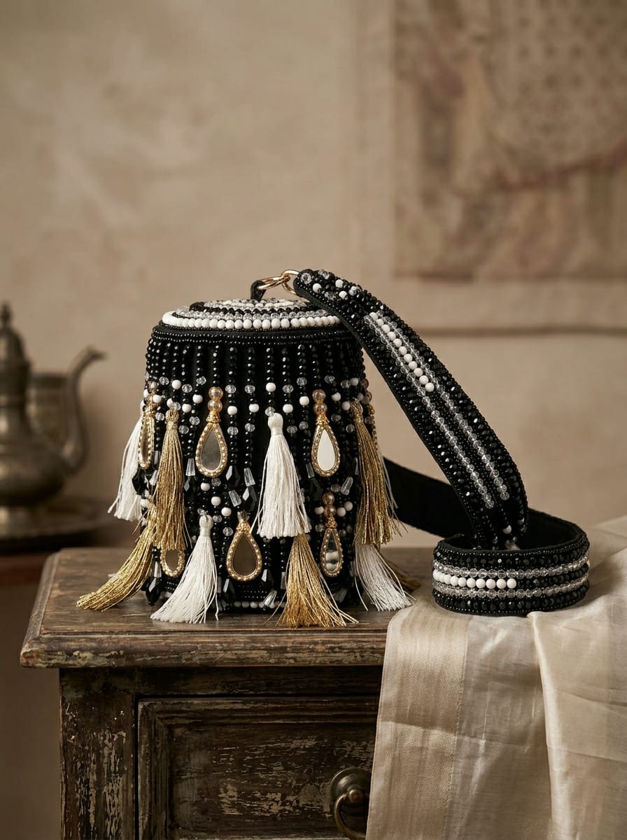 VRPS Flap Bag | Handcrafted Ethnic Bag | SWIS-4910