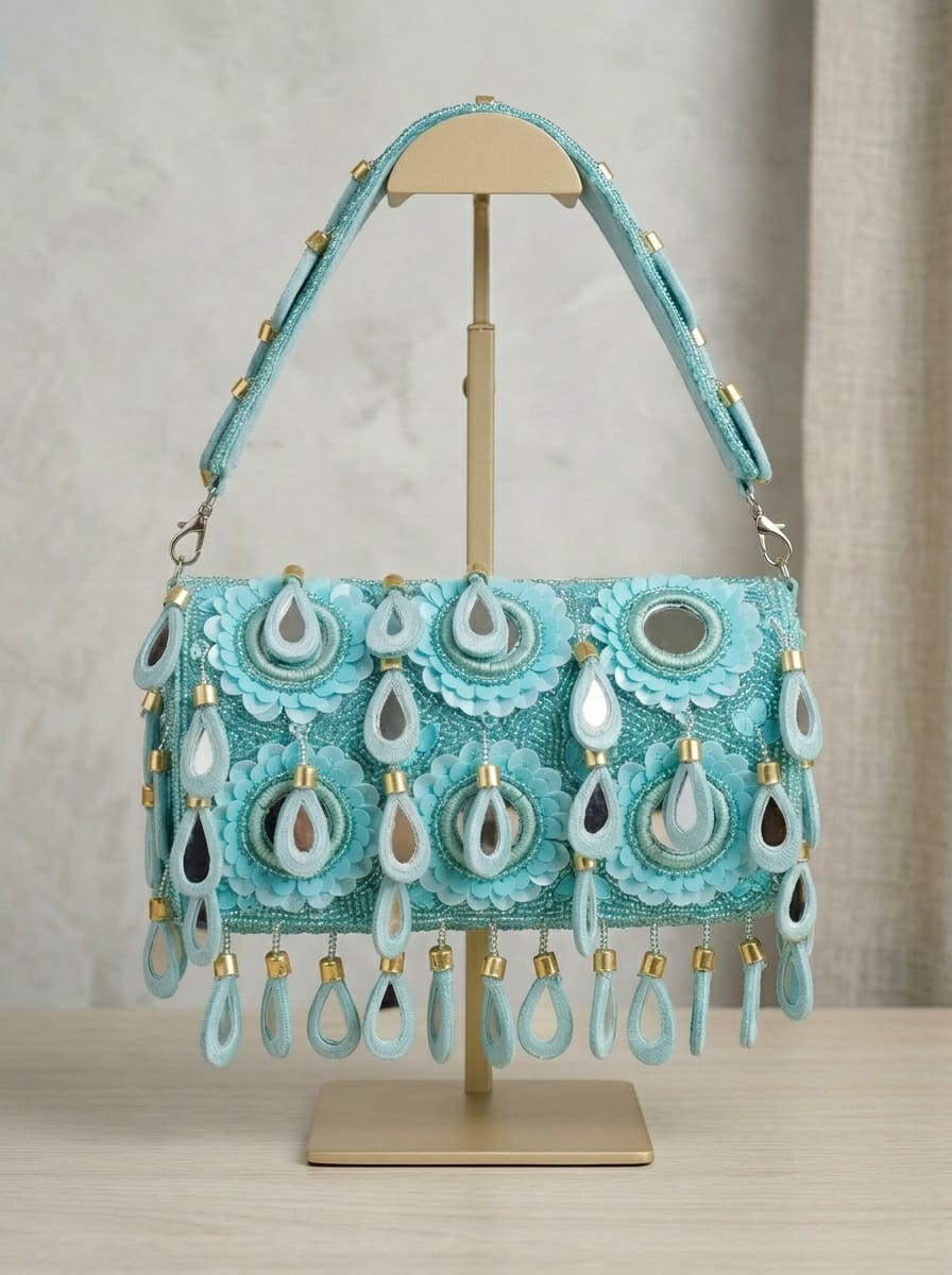 VRPS Flap Bag | Handcrafted Ethnic Bag | SWIS-4920