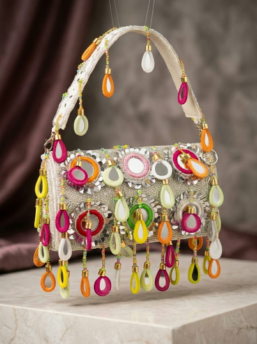 VRPS Flap Bag | Handcrafted Ethnic Bag | SWIS-4921