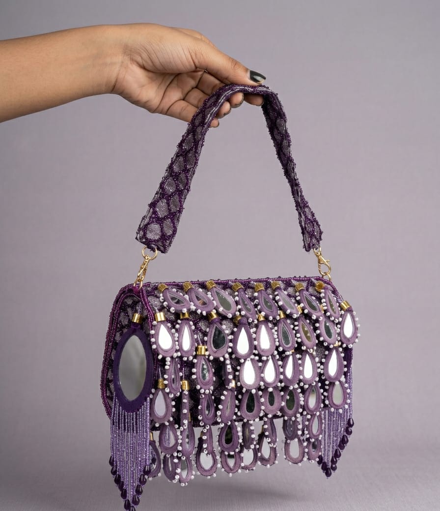 VRPS Flap Bag | Handcrafted Ethnic Bag | SWIS-4951