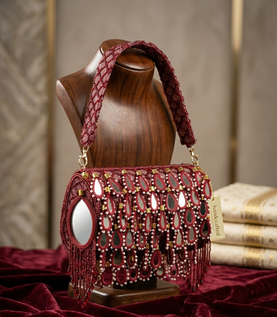 VRPS Flap Bag | Handcrafted Ethnic Bag | SWIS-4952