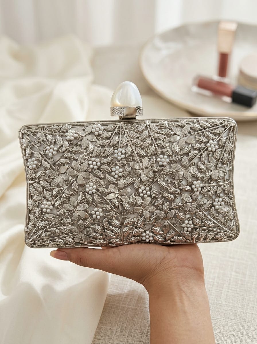 VRPS MOP Clutch | Handcrafted Ethnic Bag | SWIS-4986