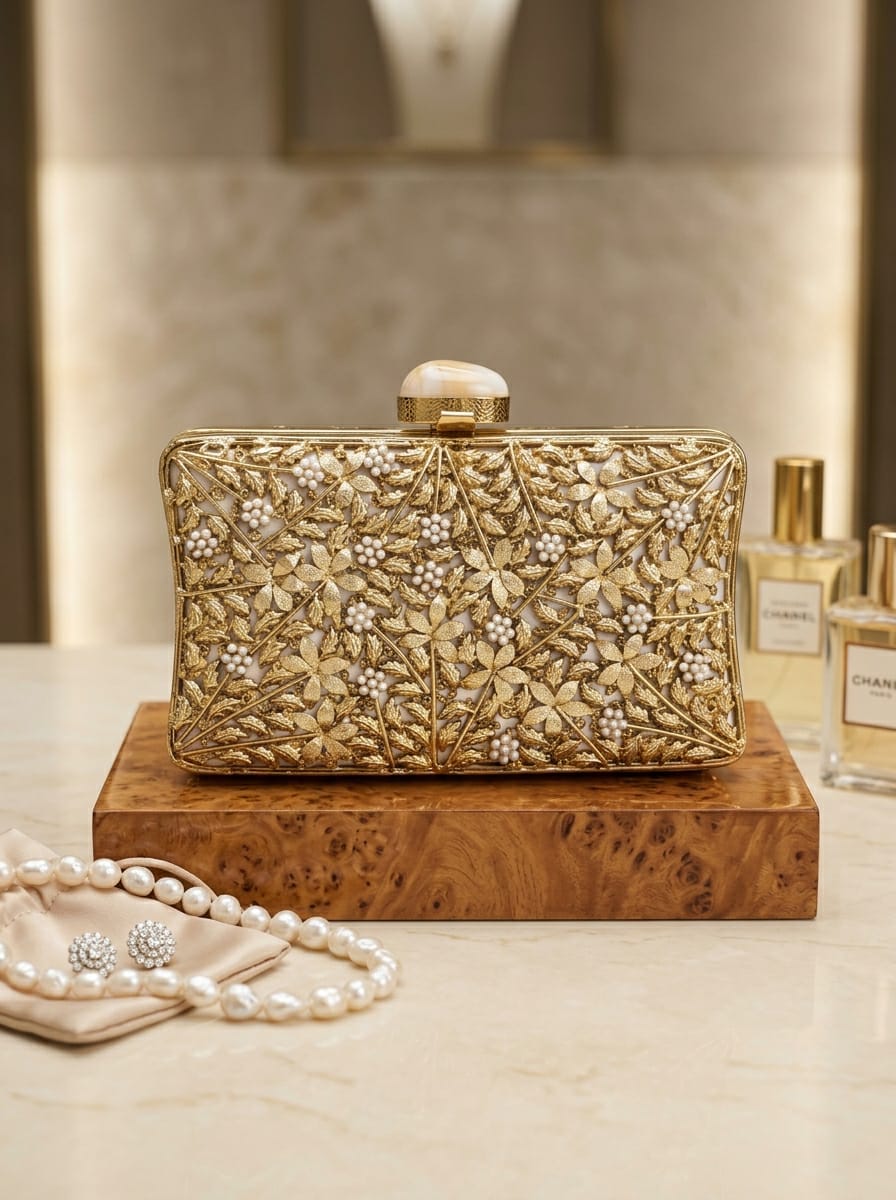 VRPS MOP Clutch | Handcrafted Ethnic Bag | SWIS-4987