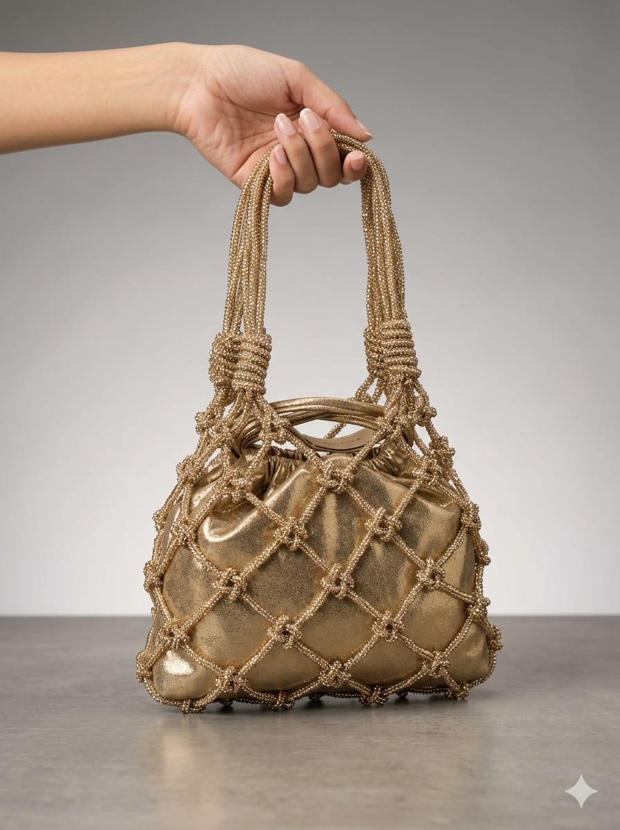 VRPS Rhinestone Bag | Handcrafted Ethnic Bag | SWIS-5012