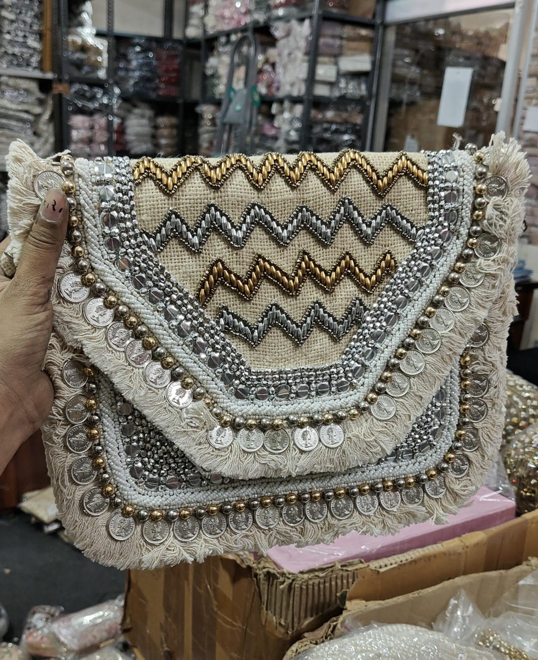 VRPS Banjara Boho Bag | Handcrafted Ethnic Bag | SWIS-5021