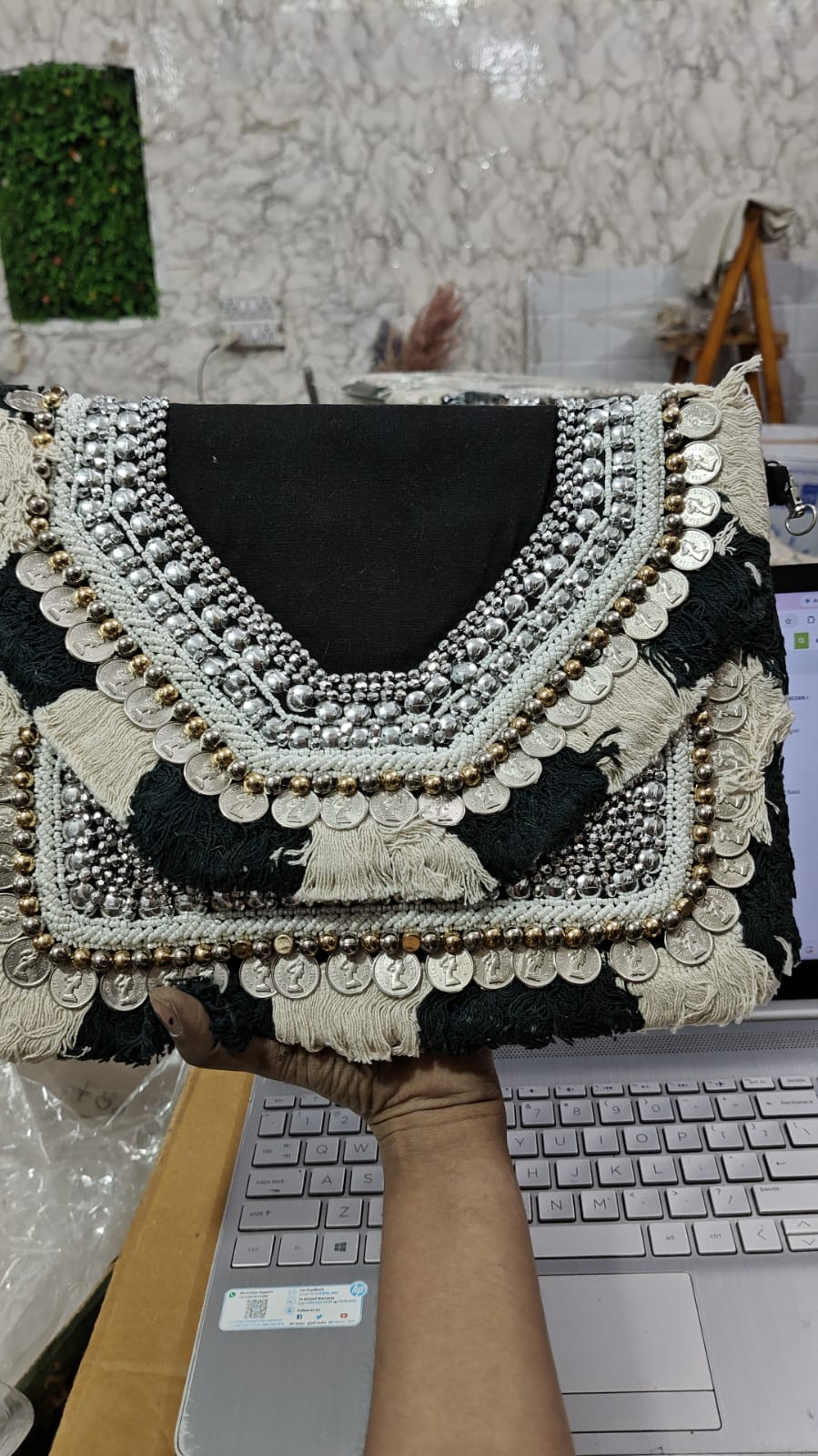 VRPS Banjara Boho Bag | Handcrafted Ethnic Bag | SWIS-5022