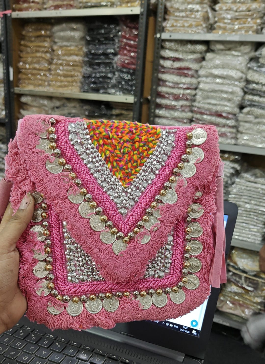 VRPS Banjara Boho Bag | Handcrafted Ethnic Bag | SWIS-5026