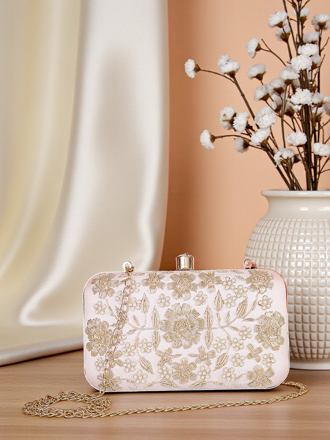 VRPS Embroidered Clutch | Handcrafted Ethnic Bag | SWIS-504