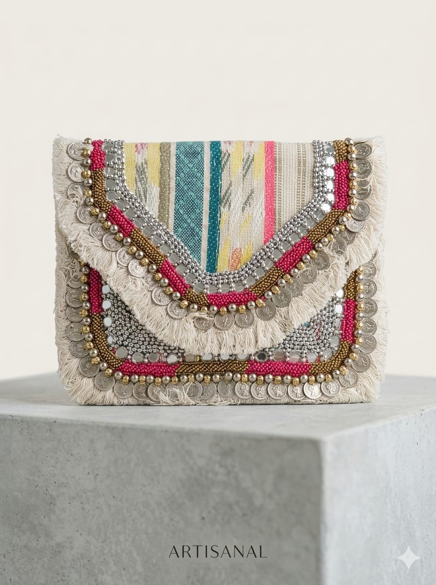 VRPS Banjara Boho Bag | Handcrafted Ethnic Bag | SWIS-5044
