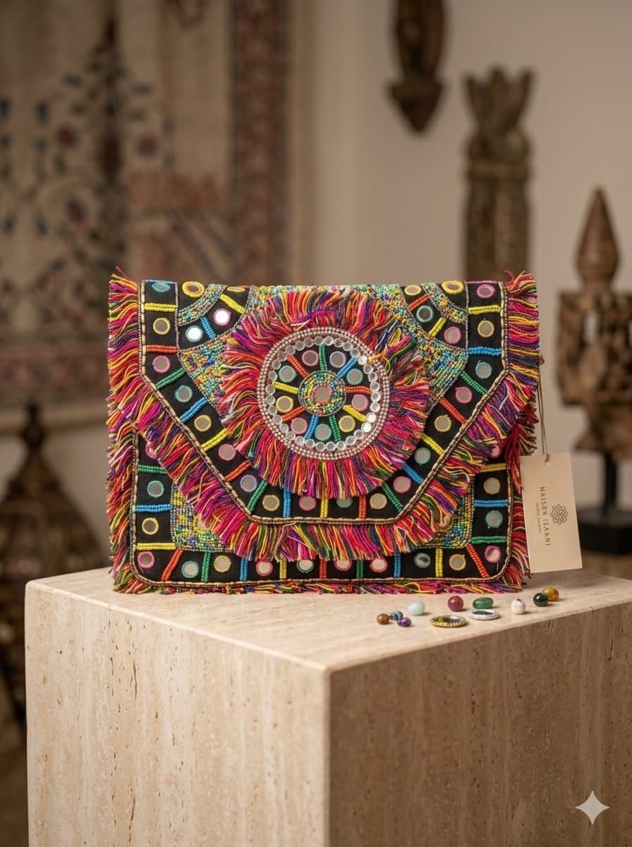 VRPS Banjara Boho Bag | Handcrafted Ethnic Bag | SWIS-5046