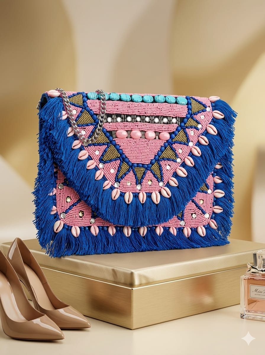VRPS Banjara Boho Bag | Handcrafted Ethnic Bag | SWIS-5060