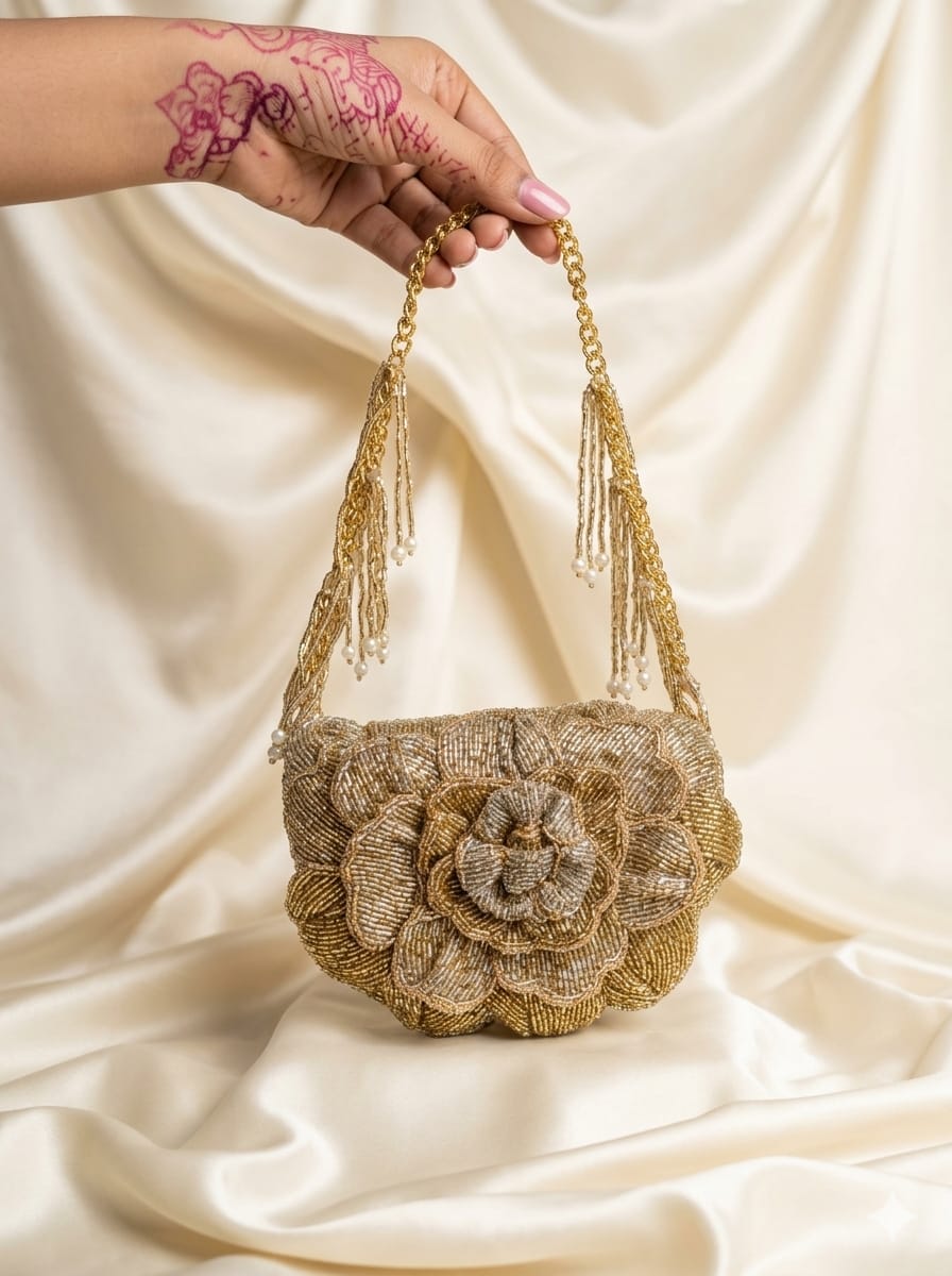 VRPS Flap Bag | Handcrafted Ethnic Bag | SWIS-5160
