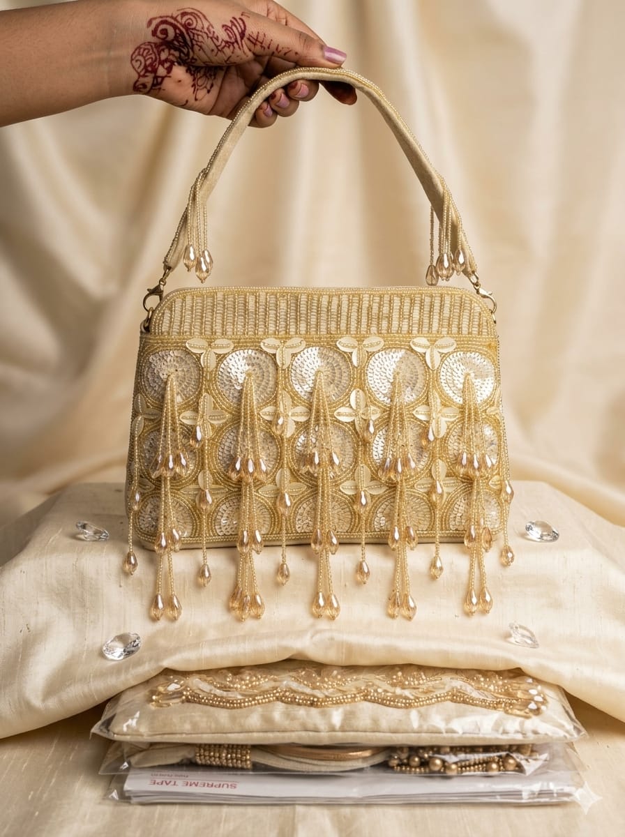 VRPS Flap Bag | Handcrafted Ethnic Bag | SWIS-5162