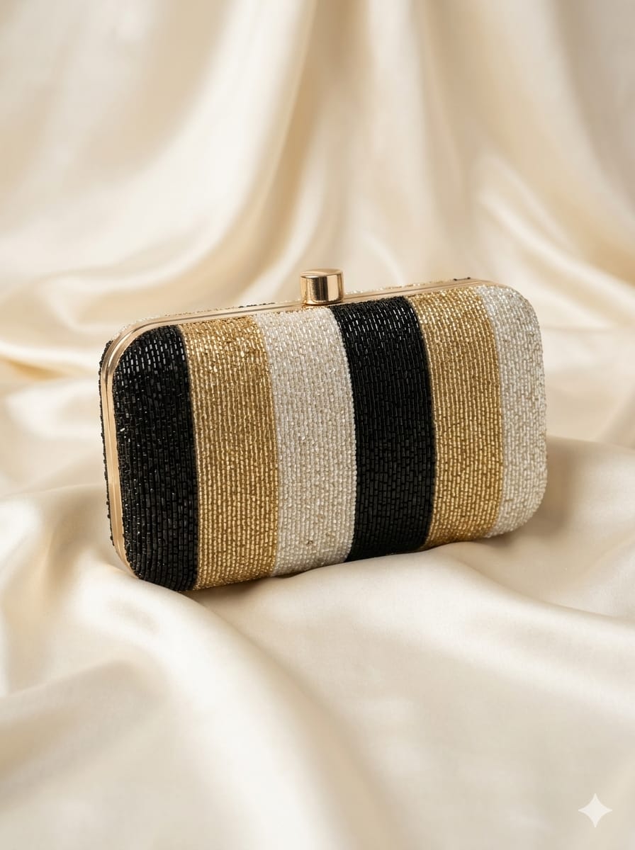 VRPS Embroidered Clutch | Handcrafted Ethnic Bag | SWIS-5170