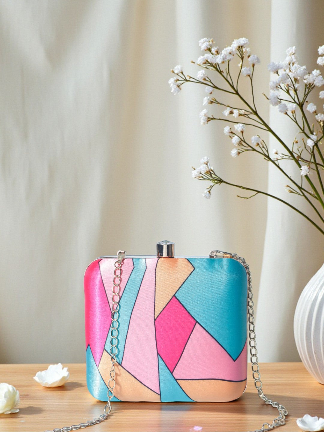 VRPS Printed Clutch | Handcrafted Ethnic Bag | SWIS-519
