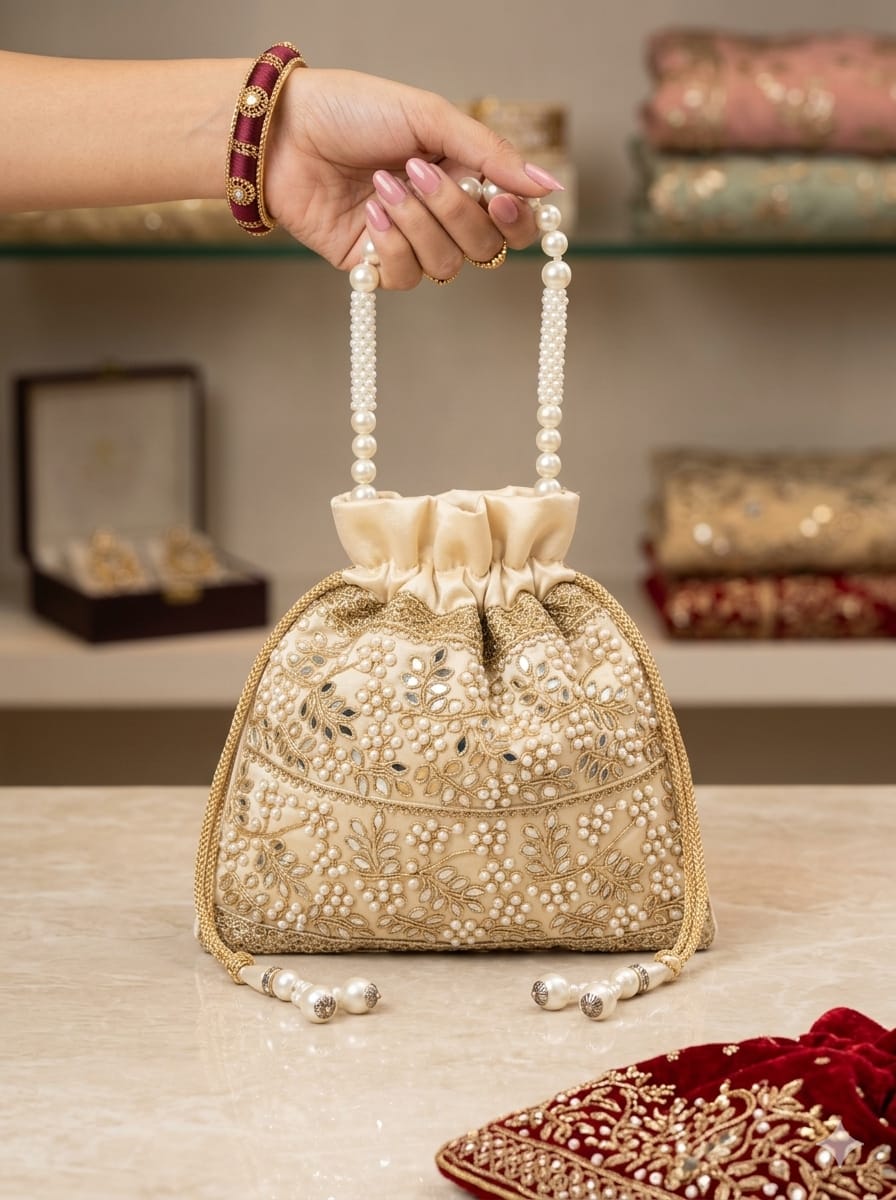 VRPS Potli Bag | Handcrafted Ethnic Bag | SWIS-5205