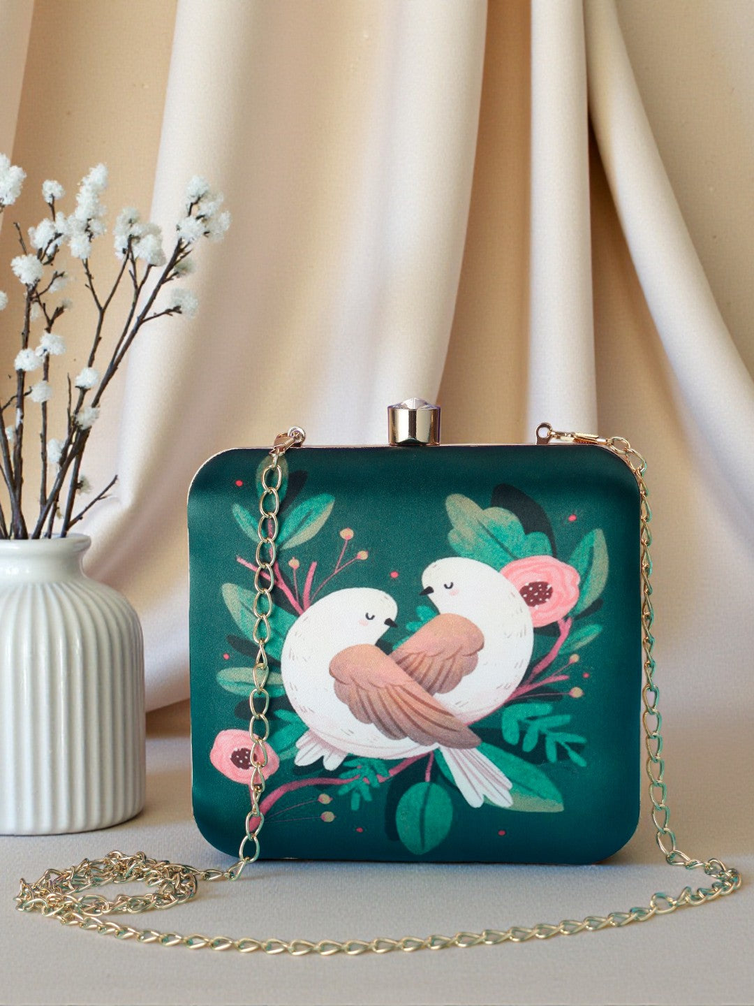 VRPS Printed Clutch | Handcrafted Ethnic Bag | SWIS-526