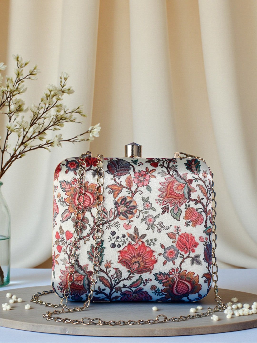 VRPS Printed Clutch | Handcrafted Ethnic Bag | SWIS-530