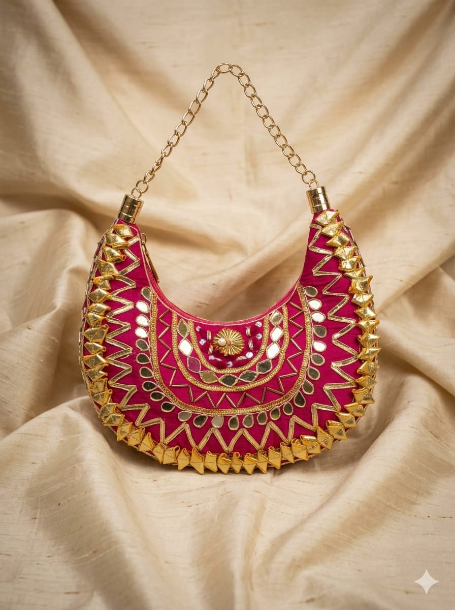 VRPS Moon Bags | Handcrafted Ethnic Bag | SWIS-5303