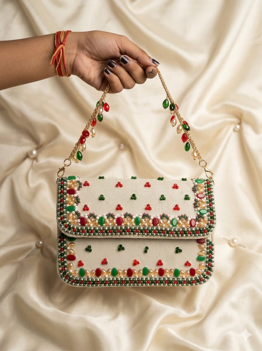 VRPS Flap Bag | Handcrafted Ethnic Bag | SWIS-5309