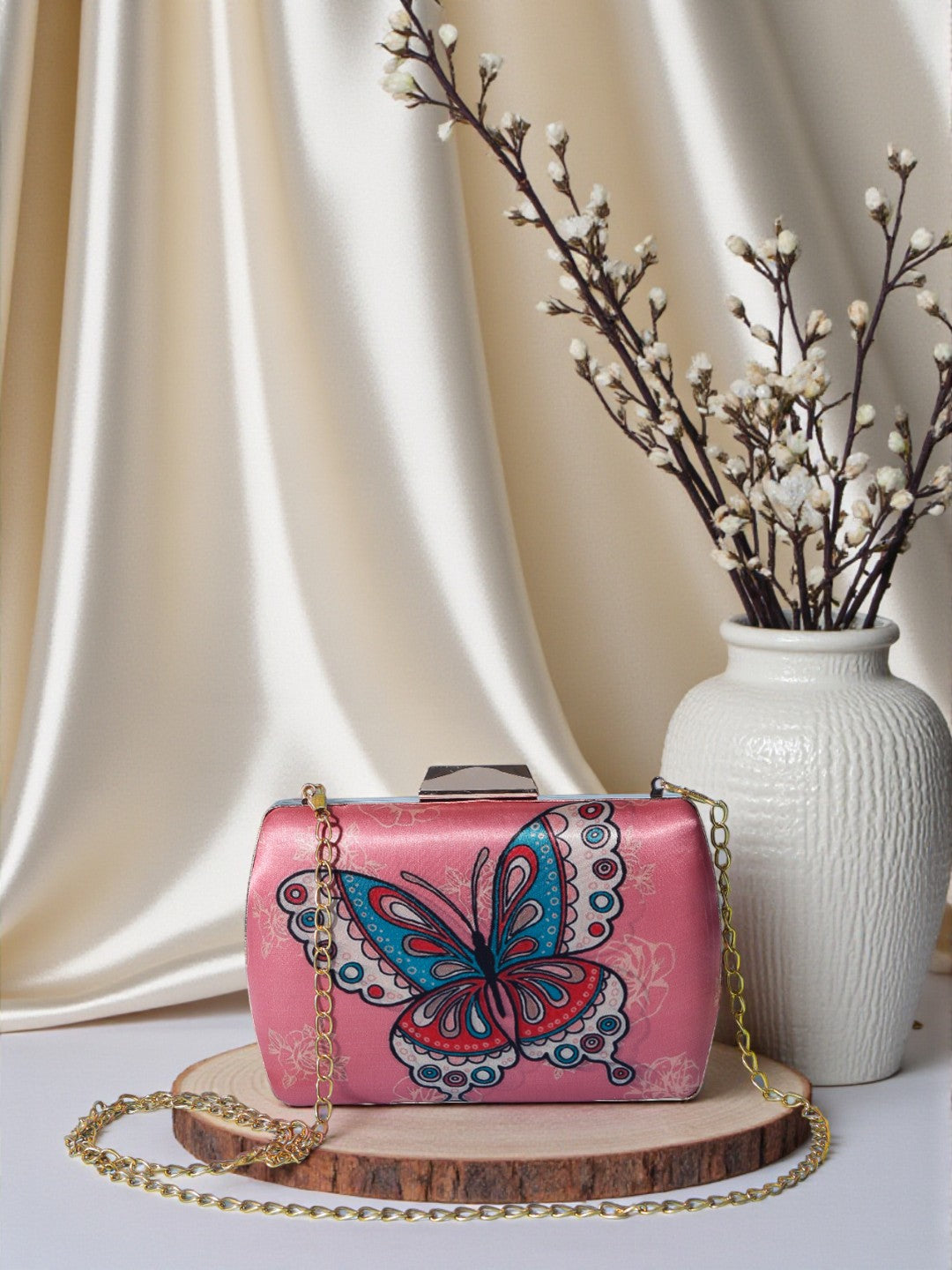 VRPS Printed Clutch | Handcrafted Ethnic Bag | SWIS-533