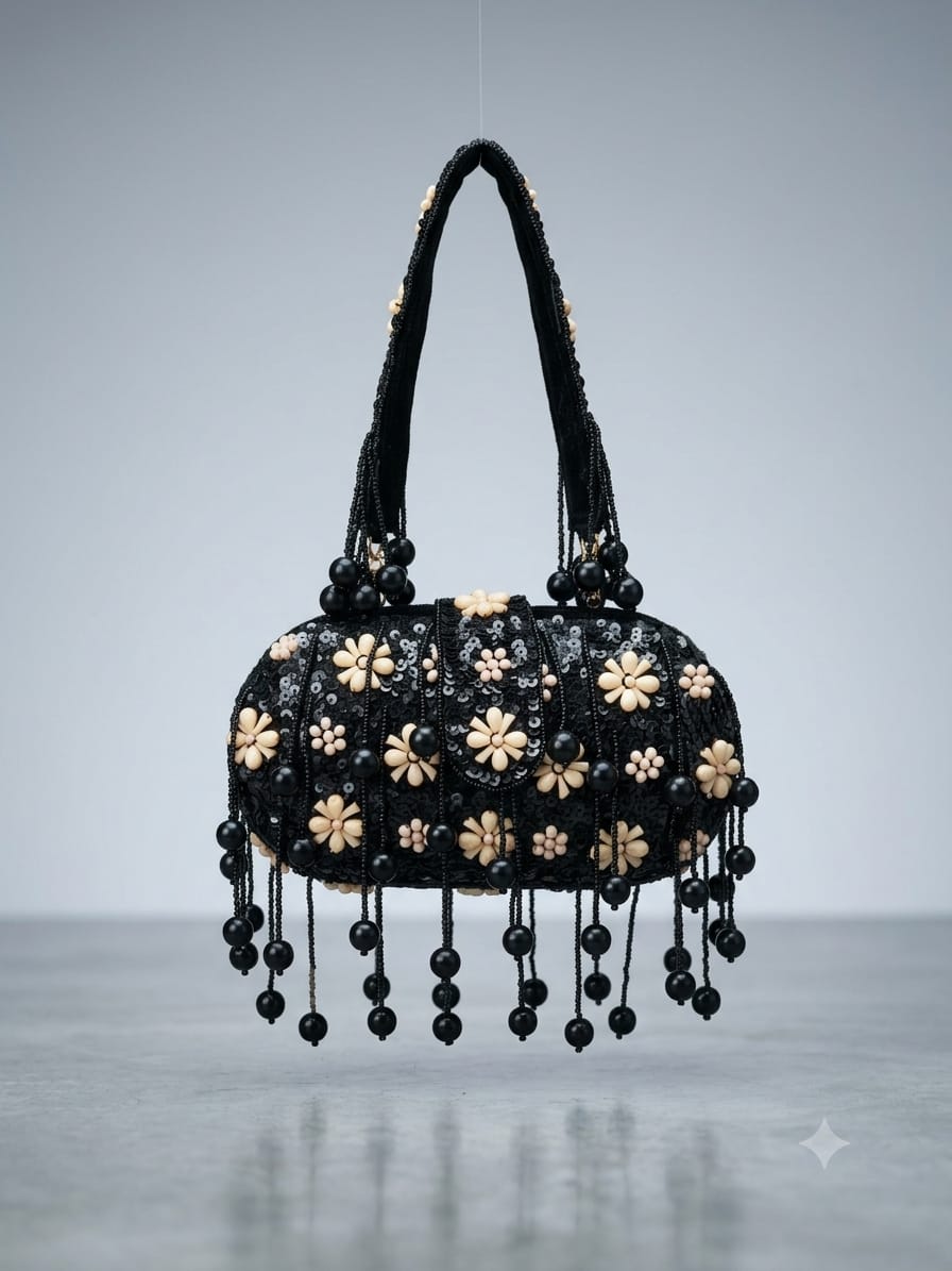 VRPS Embroidered Clutch | Handcrafted Ethnic Bag | SWIS-5356