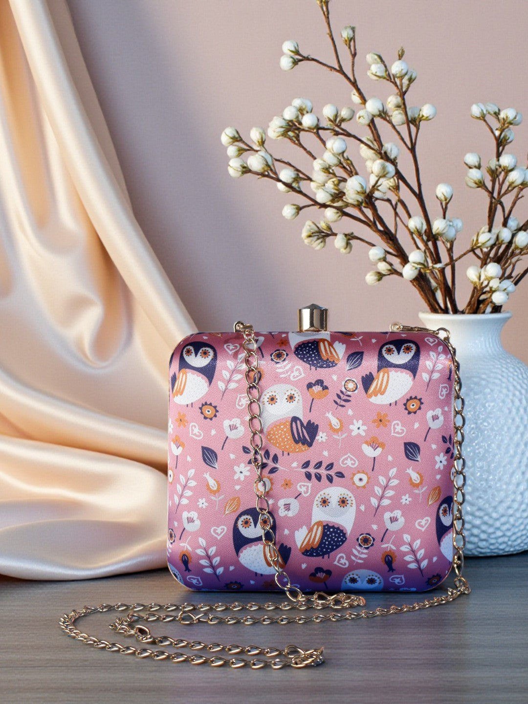 VRPS Printed Clutch | Handcrafted Ethnic Bag | SWIS-538