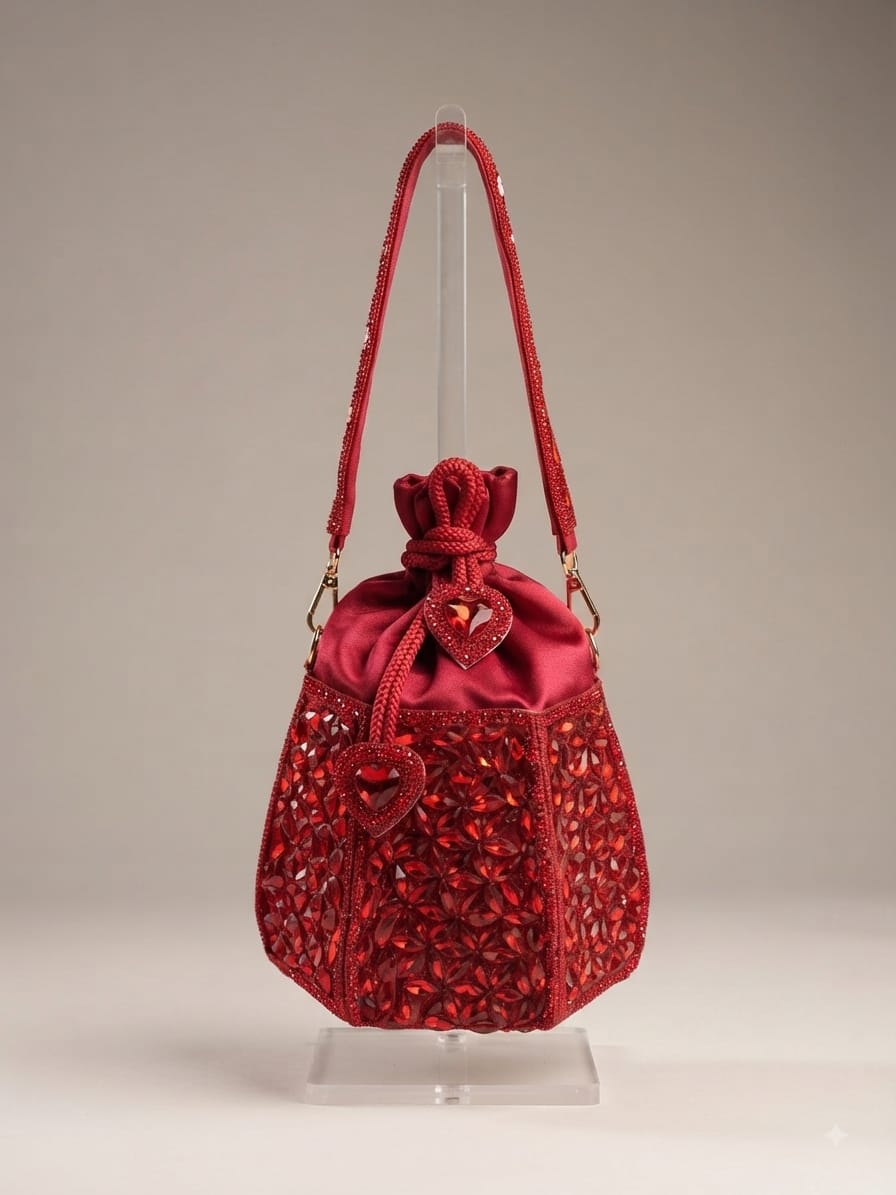 VRPS Lotus Potli | Handcrafted Ethnic Bag | SWIS-5386
