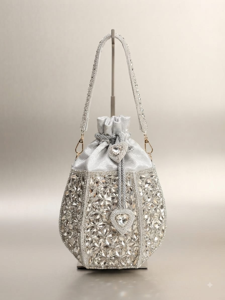 VRPS Lotus Potli | Handcrafted Ethnic Bag | SWIS-5390