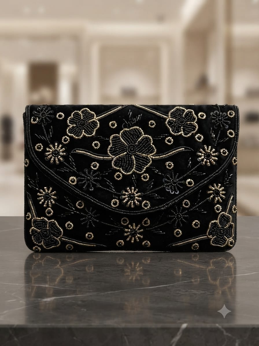 VRPS Flap Bag | Handcrafted Ethnic Bag | SWIS-5404