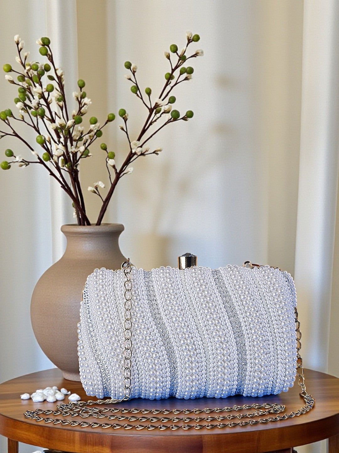 VRPS Embroidered Clutch | Handcrafted Ethnic Bag | SWIS-546