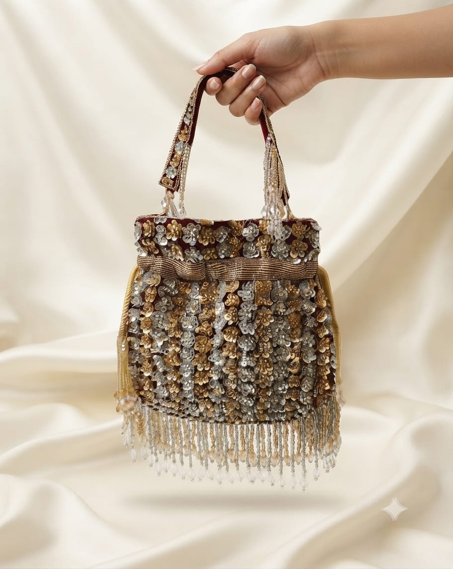 VRPS Potli Bag | Handcrafted Ethnic Bag | SWIS-5486