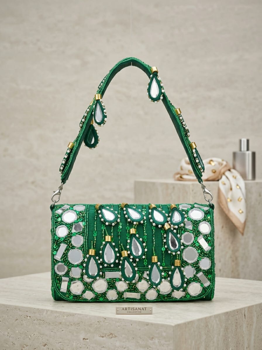 VRPS Flap Bag | Handcrafted Ethnic Bag | SWIS-5496