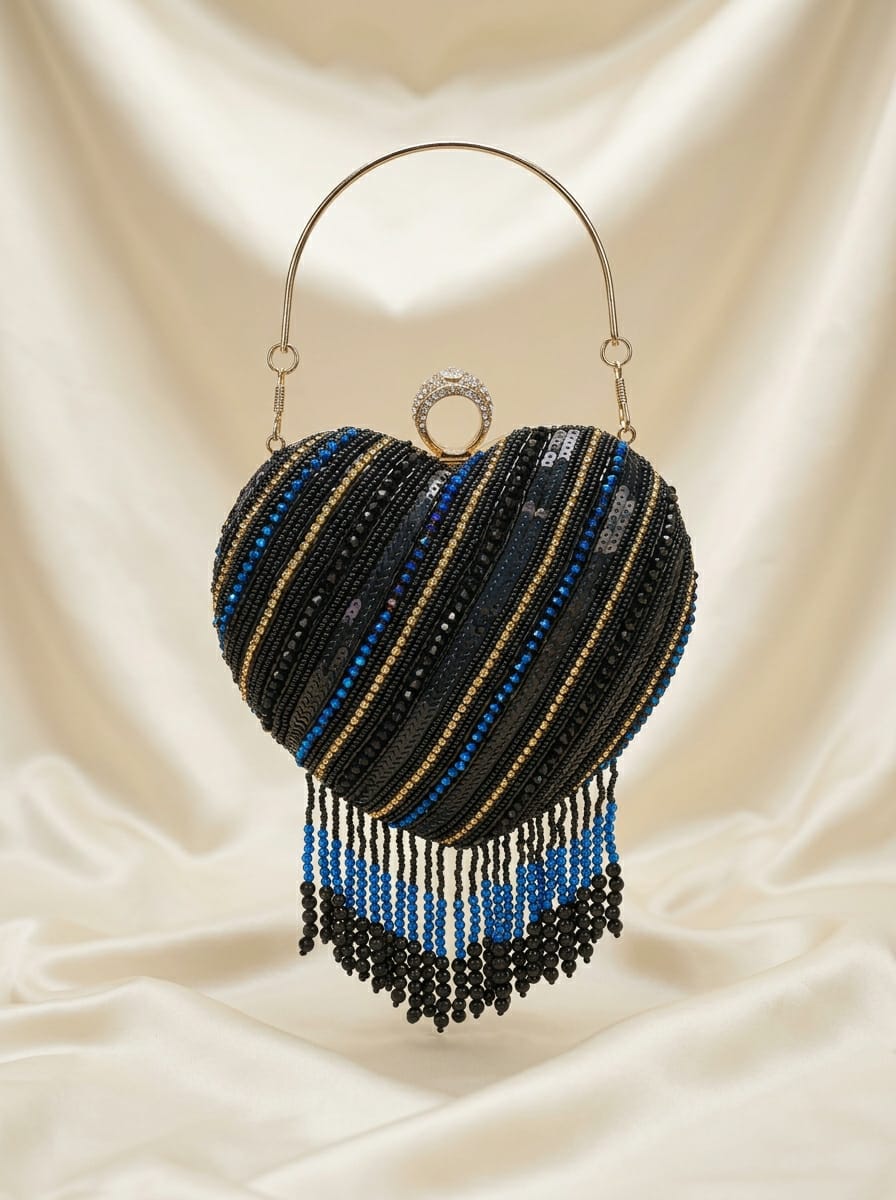 VRPS Embroidered Clutch | Handcrafted Ethnic Bag | SWIS-5526