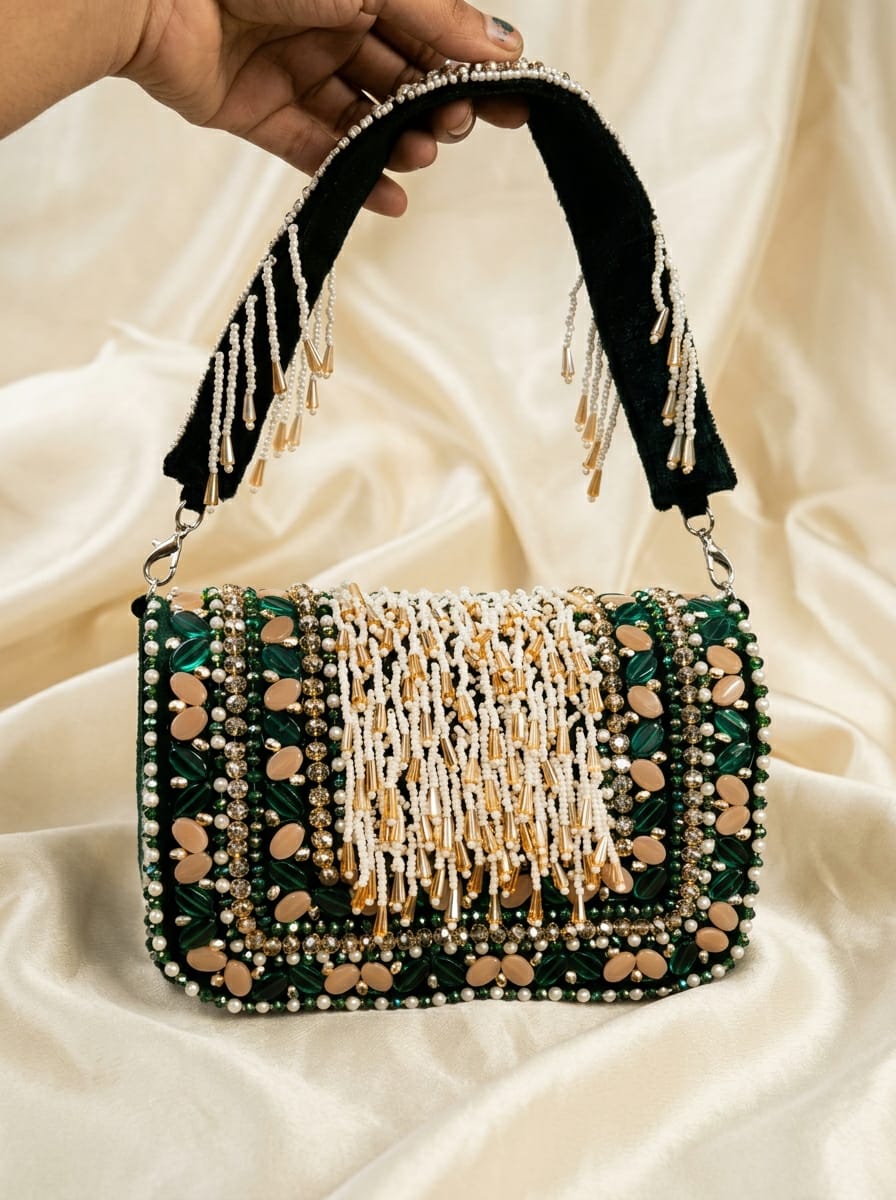 VRPS Flap Bag | Handcrafted Ethnic Bag | SWIS-5571