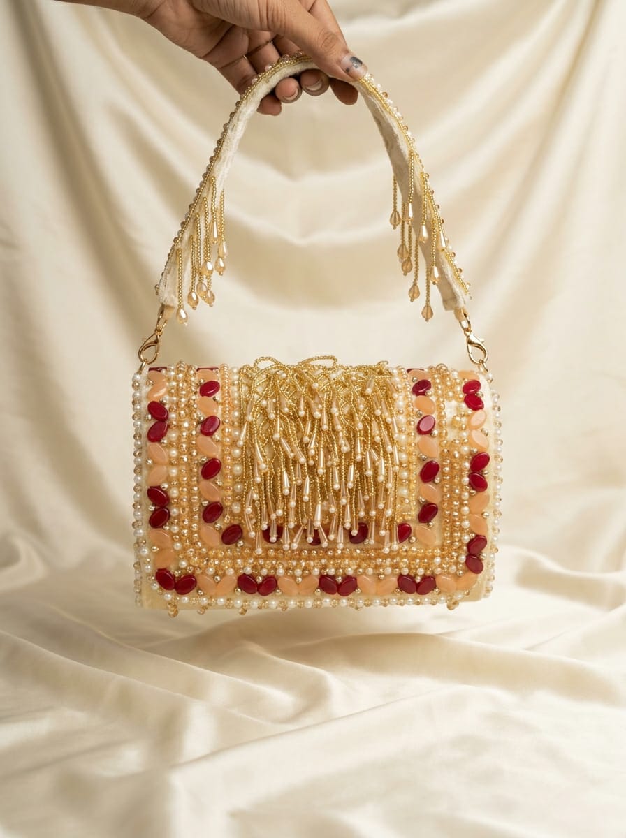 VRPS Flap Bag | Handcrafted Ethnic Bag | SWIS-5572