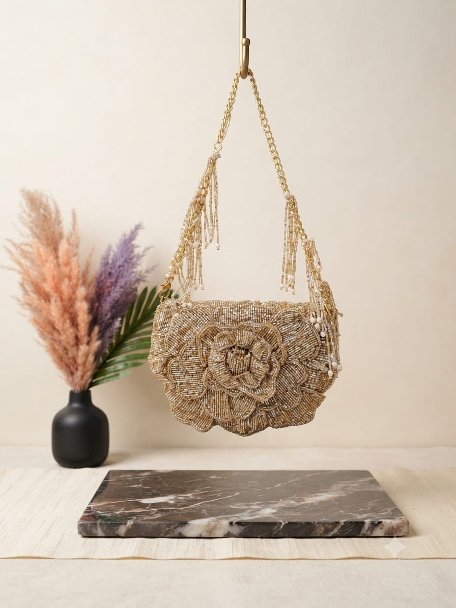 VRPS Flap Bag | Handcrafted Ethnic Bag | SWIS-5602
