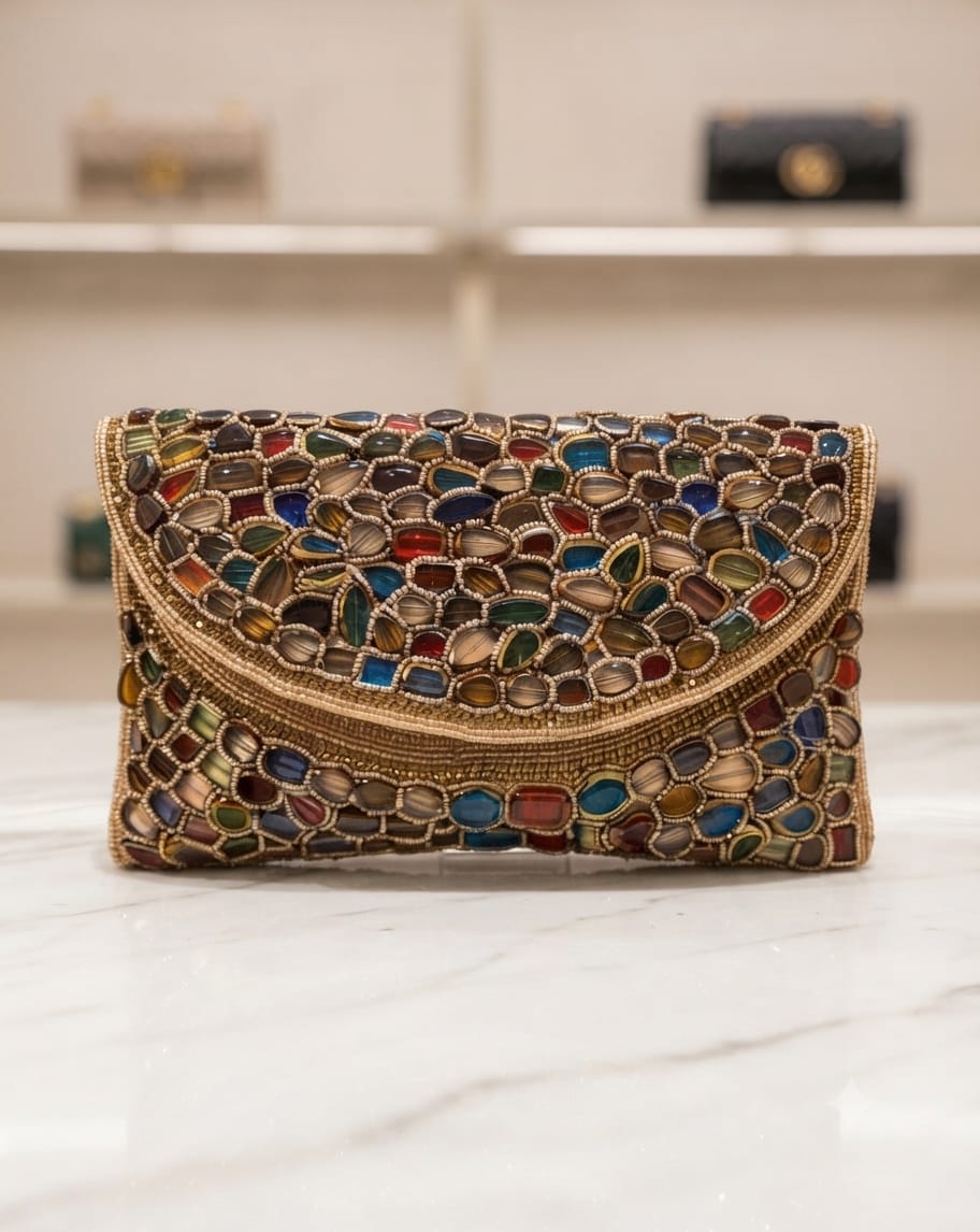 VRPS Flap Bag | Handcrafted Ethnic Bag | SWIS-5622