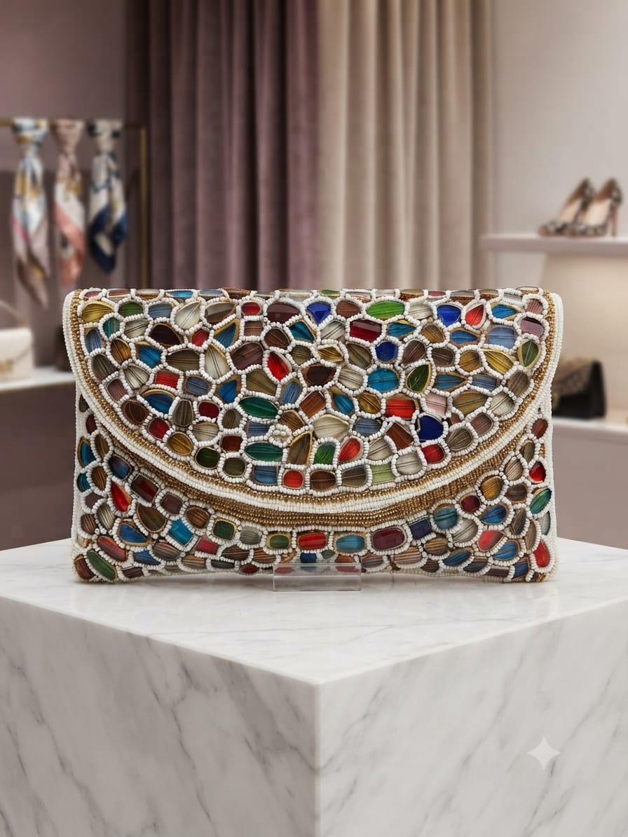 VRPS Flap Bag | Handcrafted Ethnic Bag | SWIS-5623