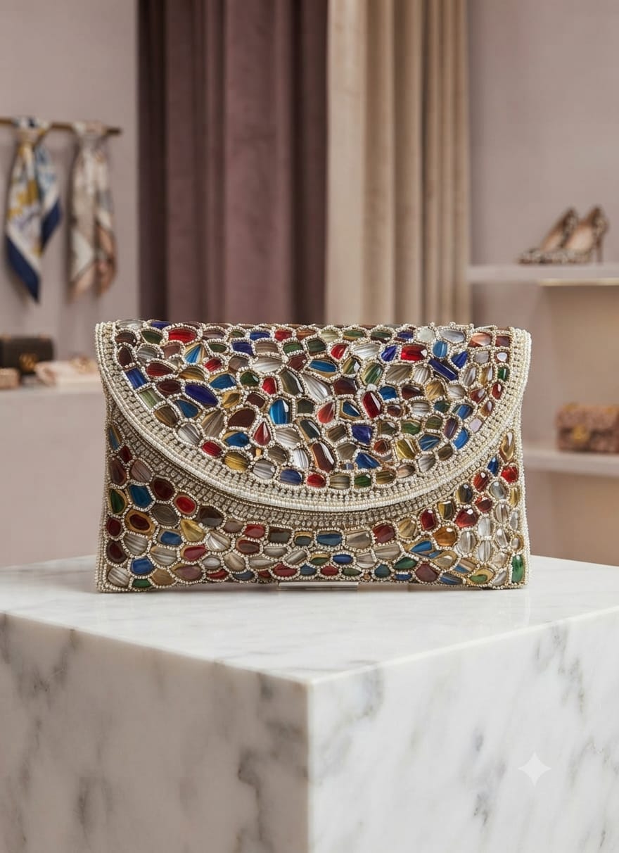 VRPS Flap Bag | Handcrafted Ethnic Bag | SWIS-5624
