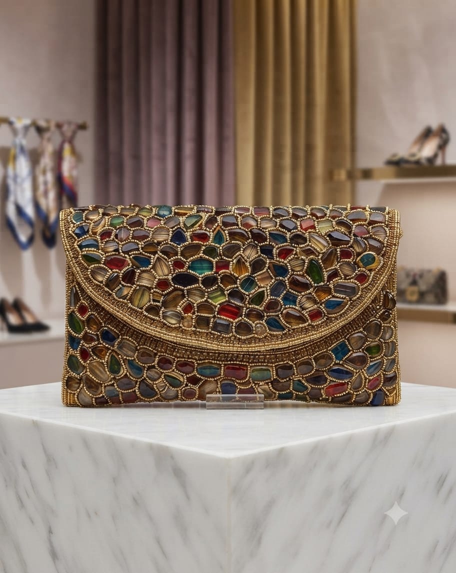 VRPS Flap Bag | Handcrafted Ethnic Bag | SWIS-5625