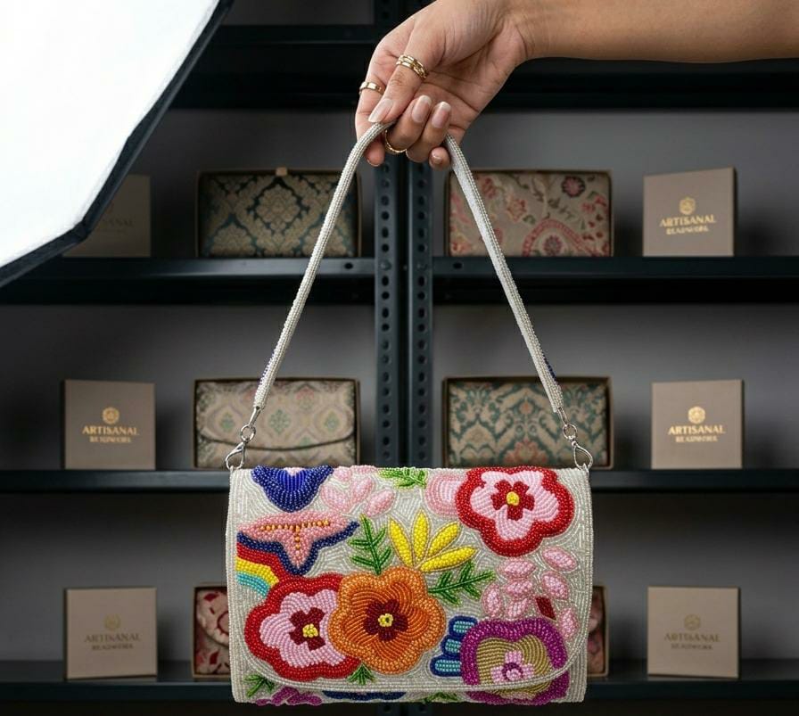 VRPS Flap Bag | Handcrafted Ethnic Bag | SWIS-5626