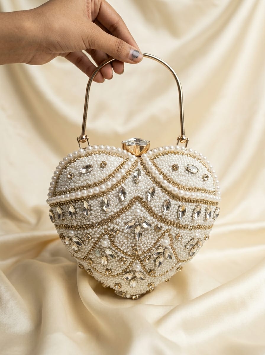 VRPS Embroidered Clutch | Handcrafted Ethnic Bag | SWIS-5644