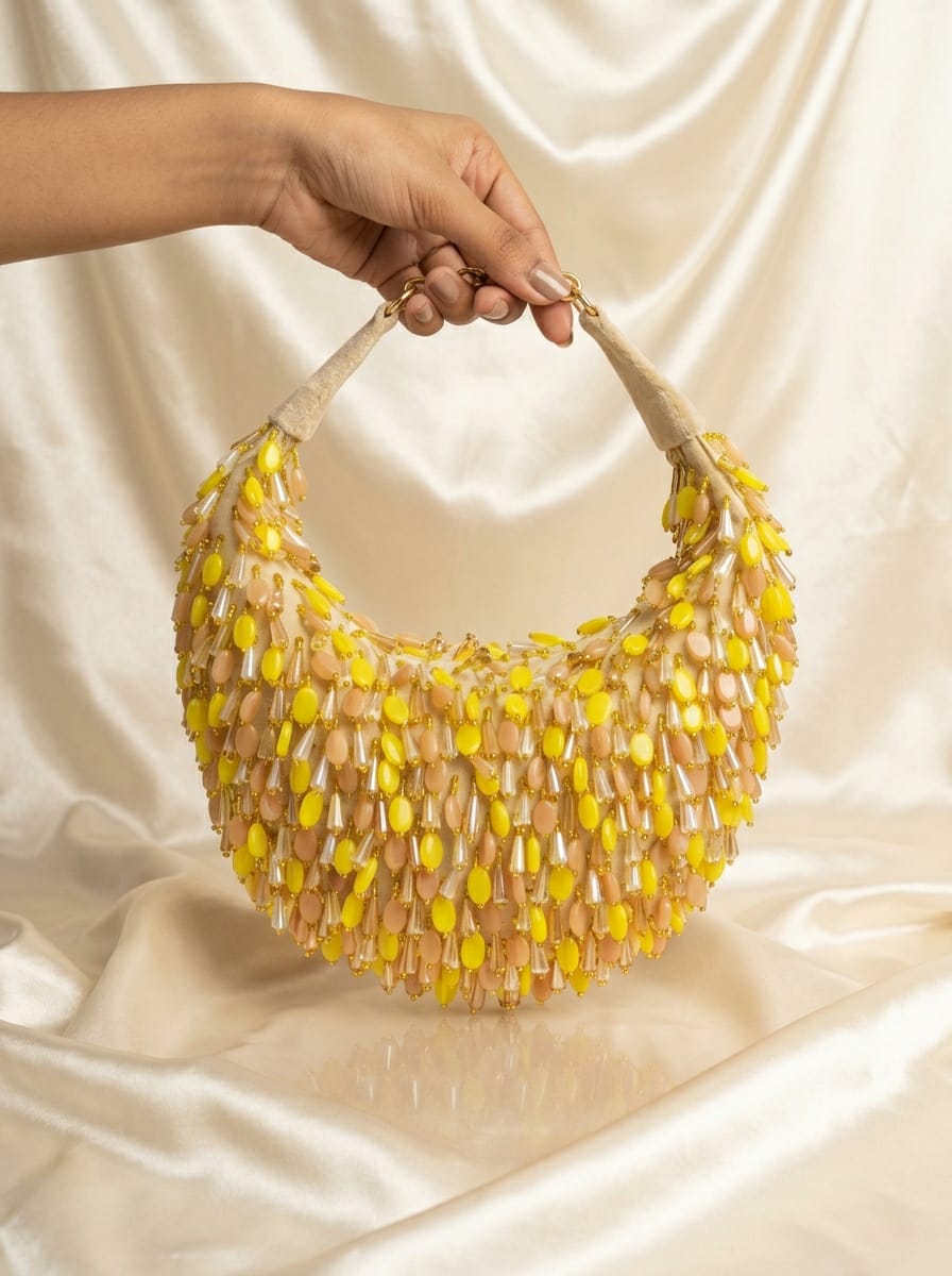 VRPS Moon Bag | Handcrafted Ethnic Bag | SWIS-5647