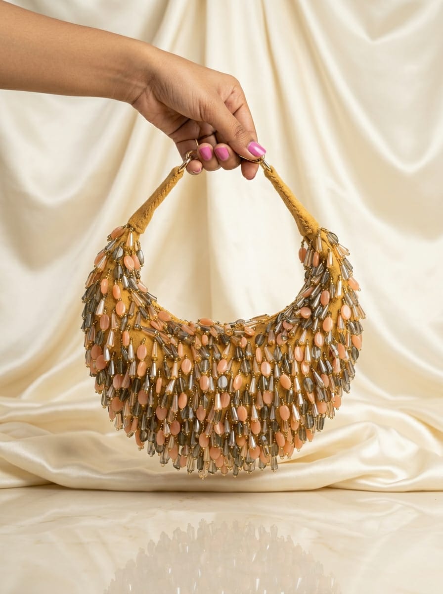 VRPS Moon Bag | Handcrafted Ethnic Bag | SWIS-5648