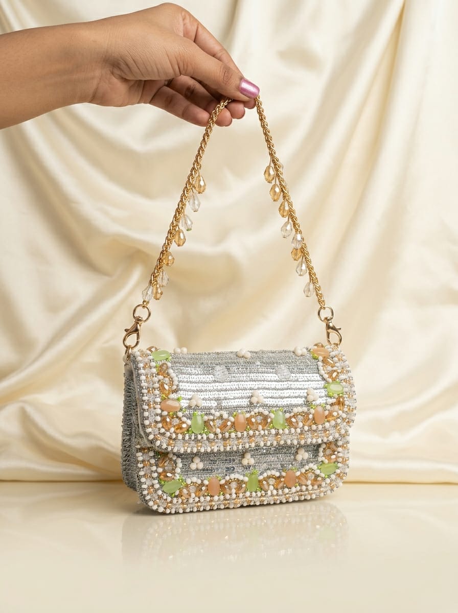 VRPS Flap Bag | Handcrafted Ethnic Bag | SWIS-5651