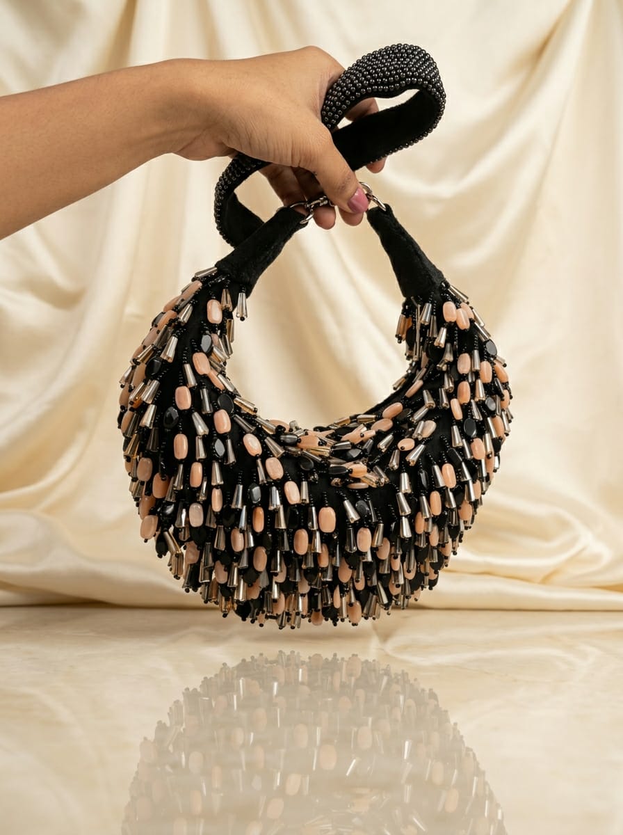 VRPS Moon Bag | Handcrafted Ethnic Bag | SWIS-5652