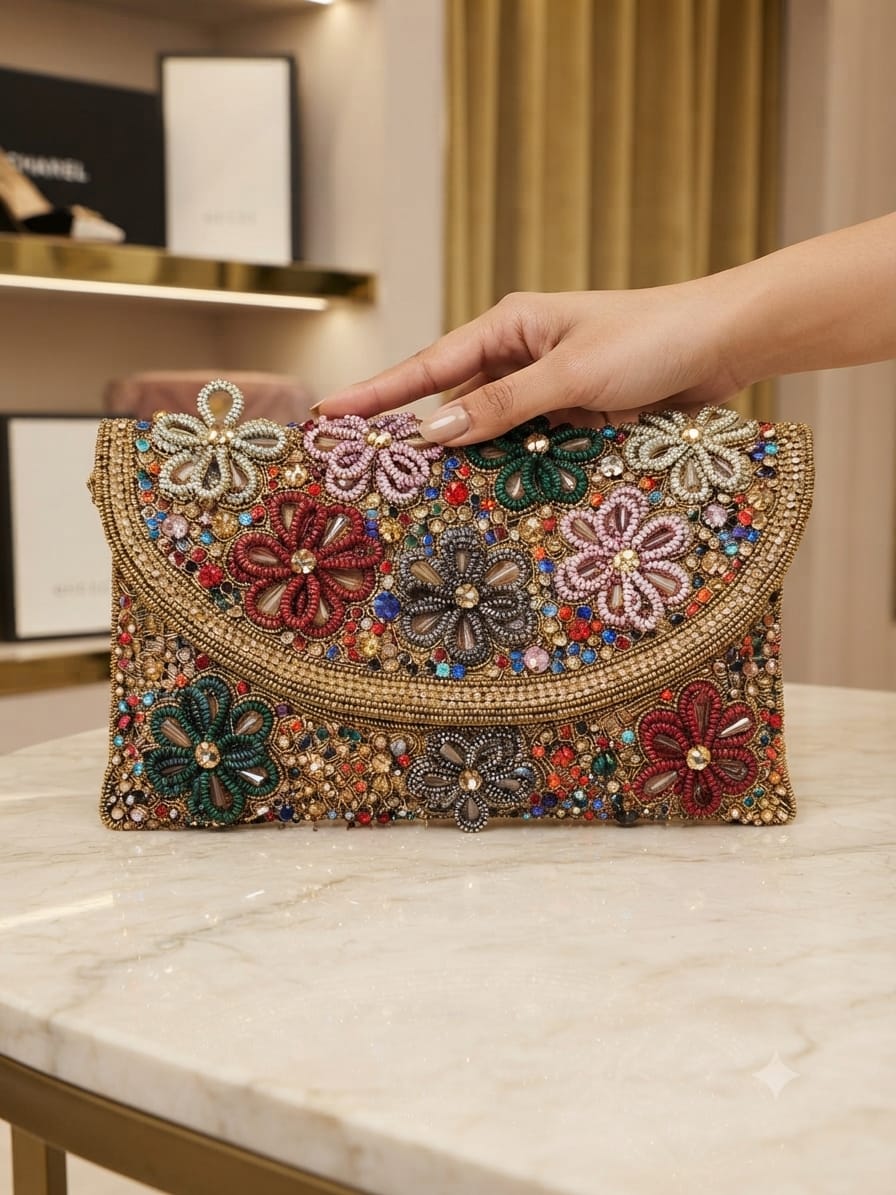 VRPS Flap Bag | Handcrafted Ethnic Bag | SWIS-5665